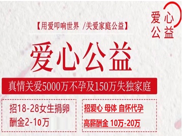 南阳市捐卵助孕生子 爱心志愿者招募